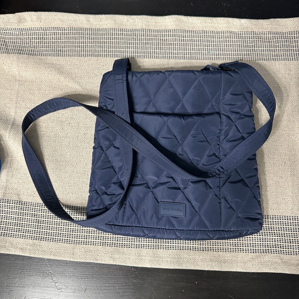 Vera Bradley Navy Quilted Bag